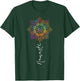 Mandala Design Yoga Namaste Boho Zen Bohemian Meditation T-Shirt - T-Shirt | Forest