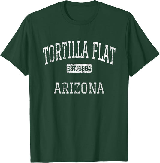 Tortilla Flat Arizona AZ Vintage T-Shirt - T-Shirt | Forest