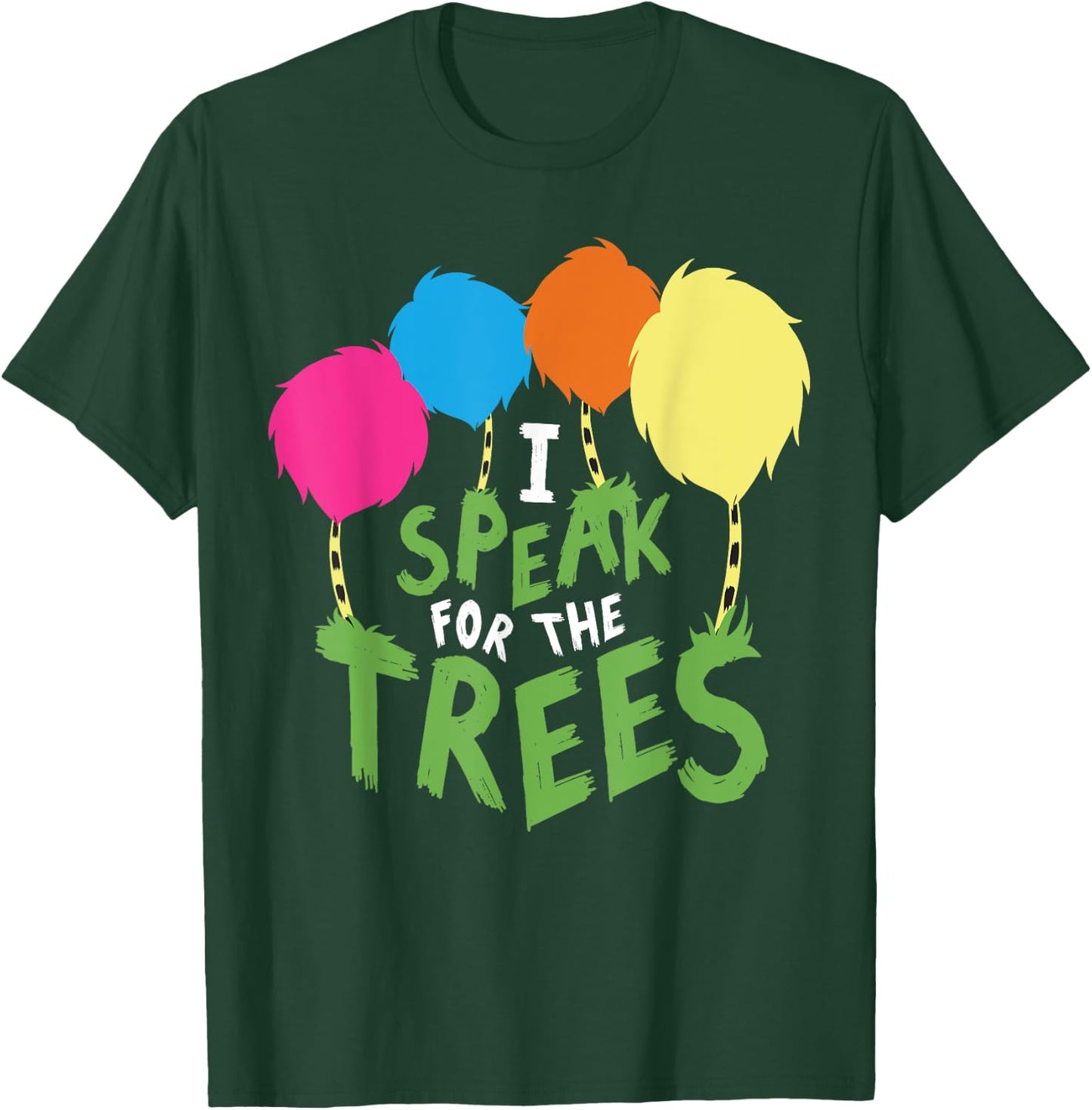 I Speak For The Tree Inspirational Earth Day T-Shirt - T-Shirt | Forest