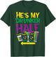 He's My Drunker Half Matching Couple Girlfriend Mardi Gras T-Shirt - T-Shirt | Forest