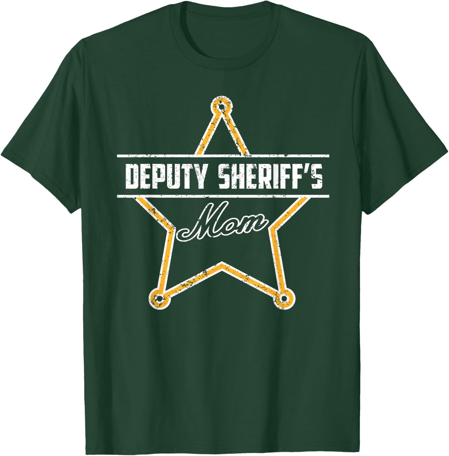 My Son Is A Sheriff Deputy My Daughter Is A Deputy Sheriff T-Shirt - T-Shirt | Forest