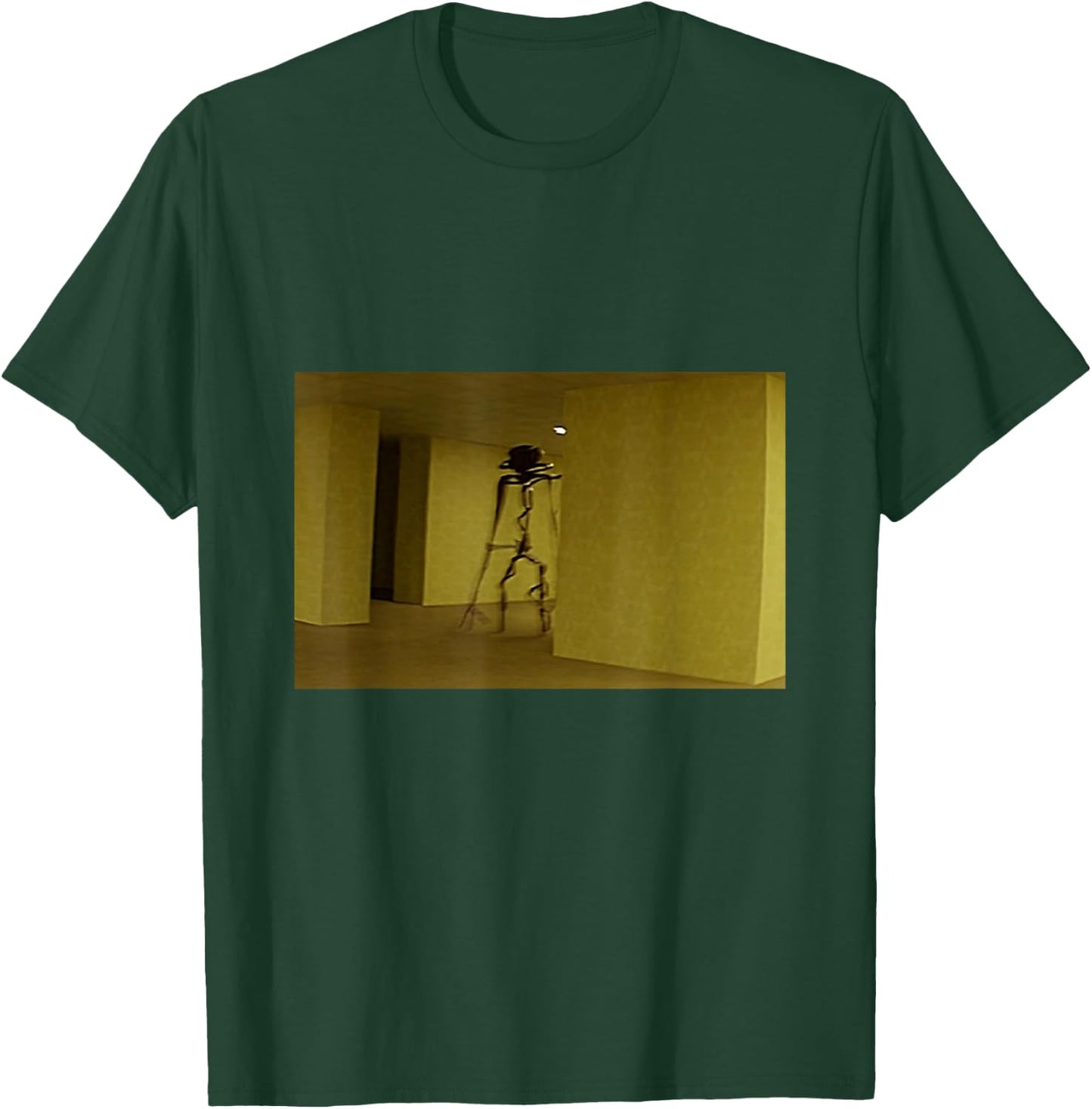 Welcome to The Backrooms Creepypasta Meme T-Shirt - T-Shirt | Forest