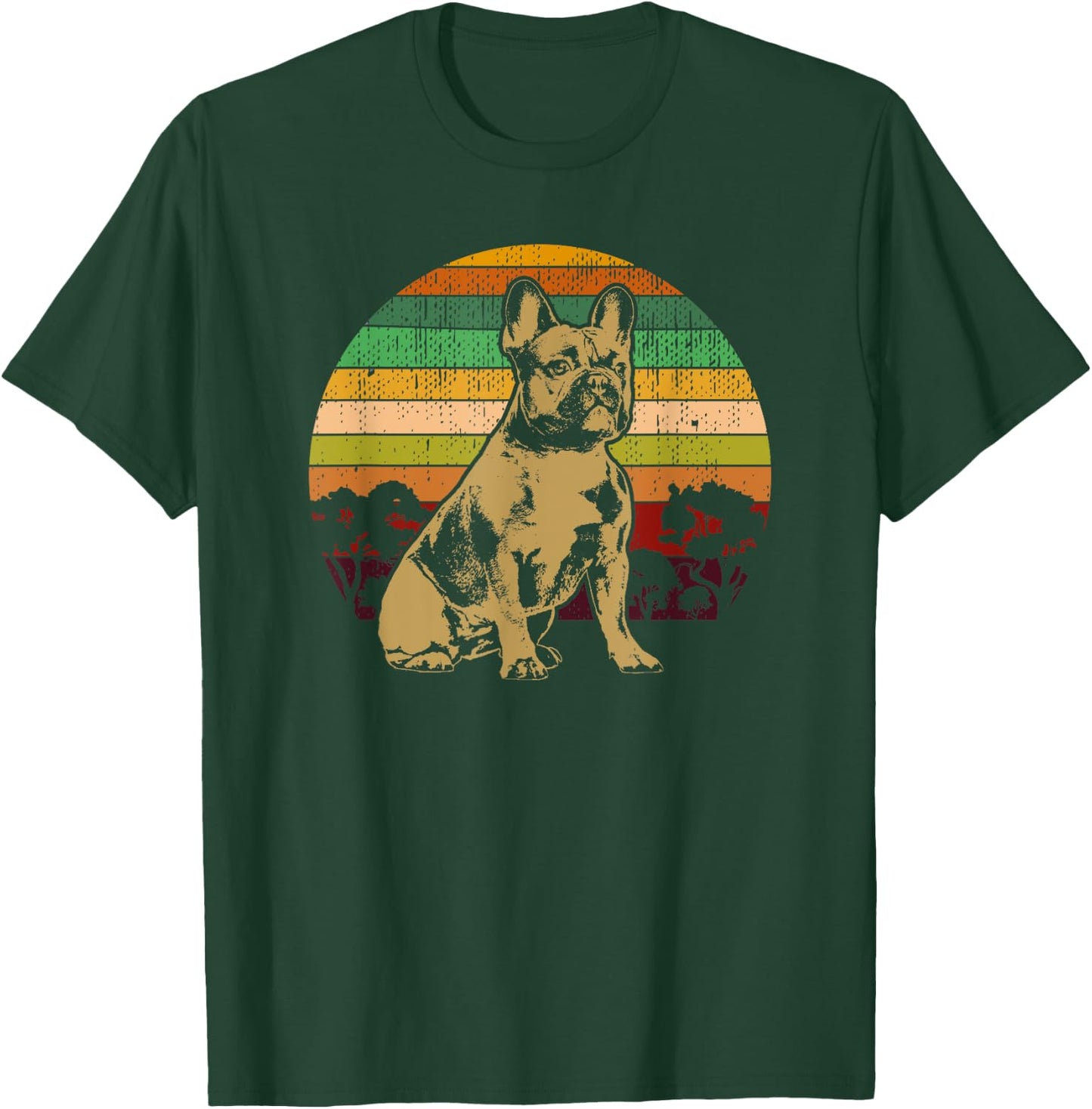 French Bulldog Frenchie Dog Women Kids T-Shirt - T-Shirt | Forest