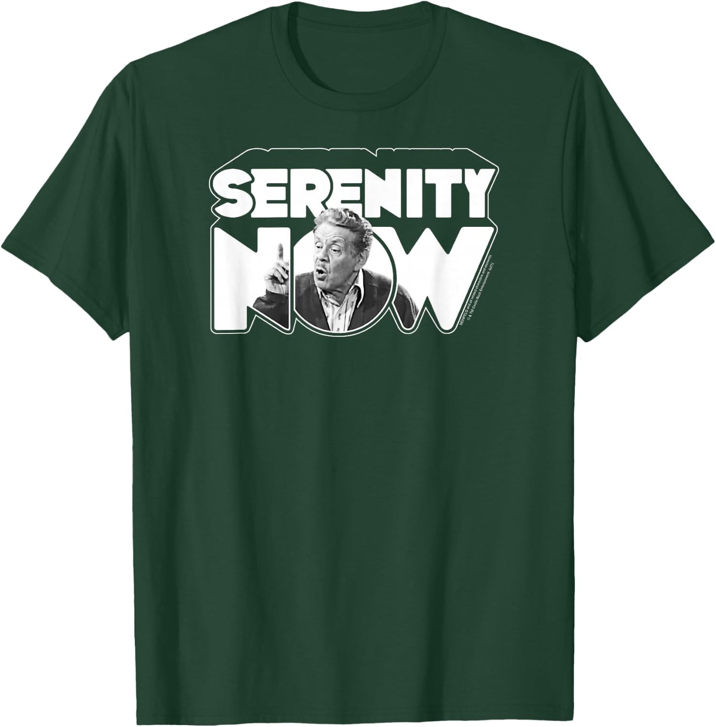 Seinfeld Serenity Now Retro Frank Costanza 90's TV Show T-Shirt - T-Shirt | Forest