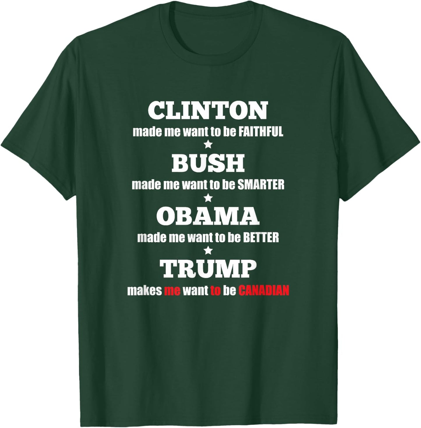 Anti Trump Political for Independents and Liberals Small T-Shirt - T-Shirt | Forest