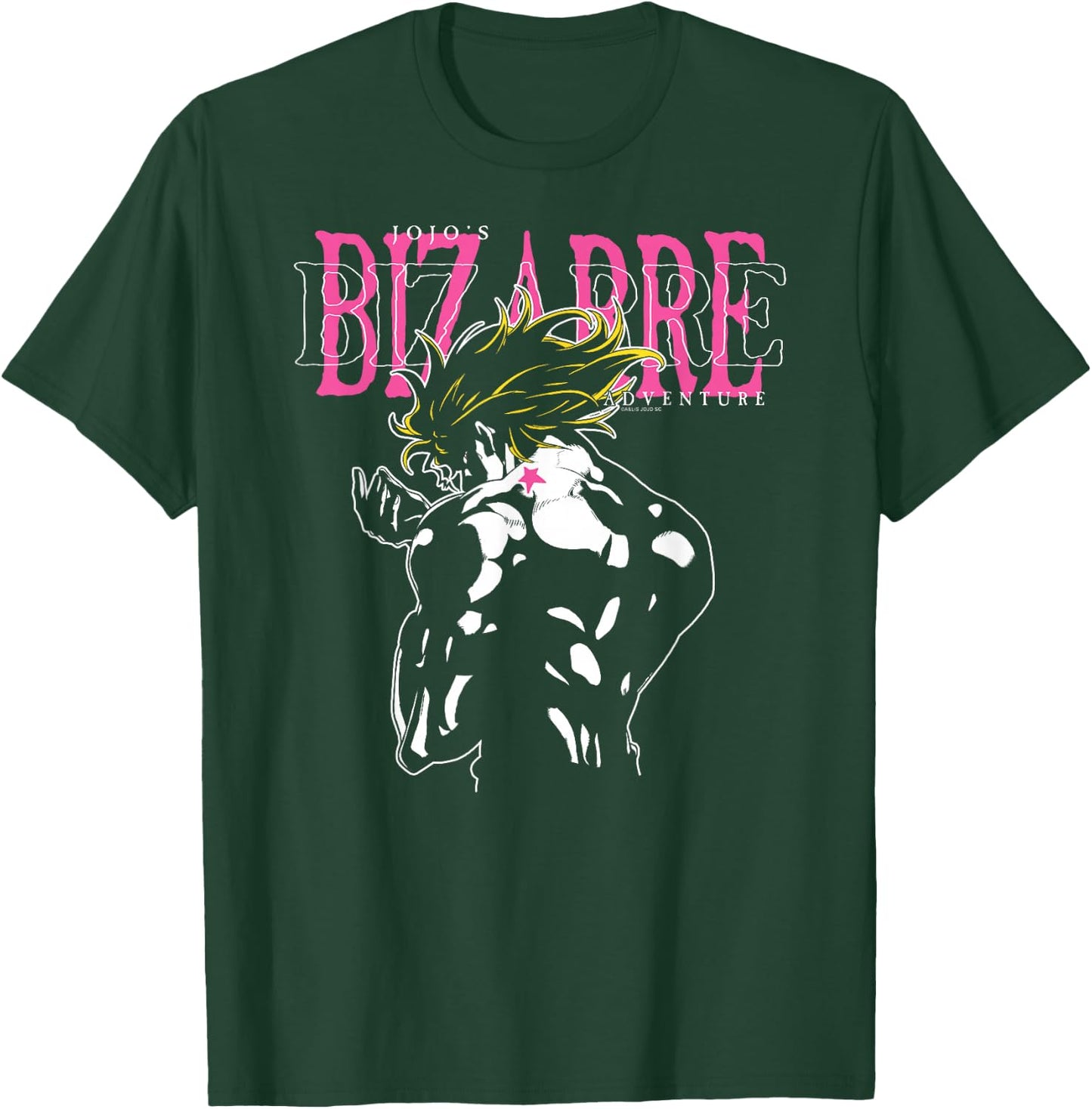 JoJo's Bizarre Adventure DIO with Joestar Birthmark Anime T-Shirt - T-Shirt | Forest