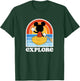 Mickey Mouse - Mickey Kayak Explore T-Shirt - T-Shirt | Forest