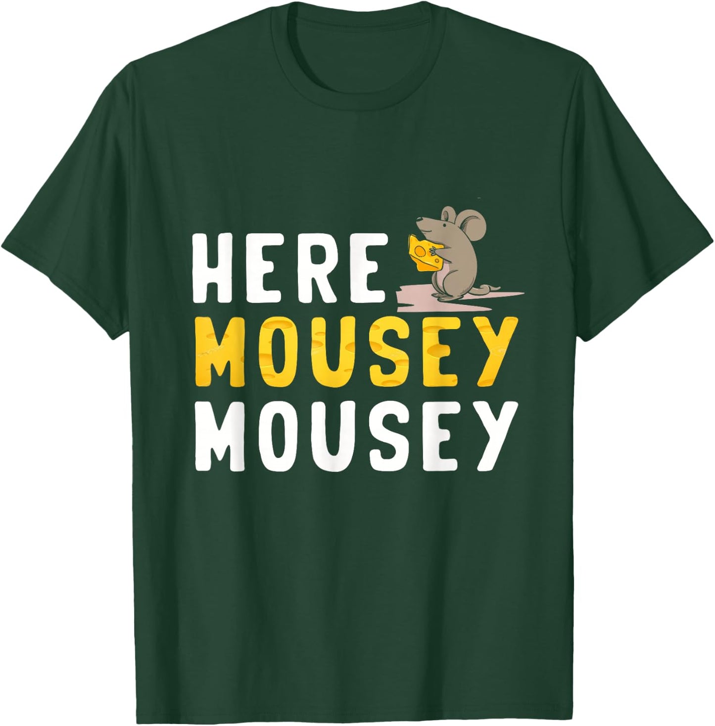 Mouse Gifts Women Children Mice Ratón Mouse T-Shirt - T-Shirt | Forest