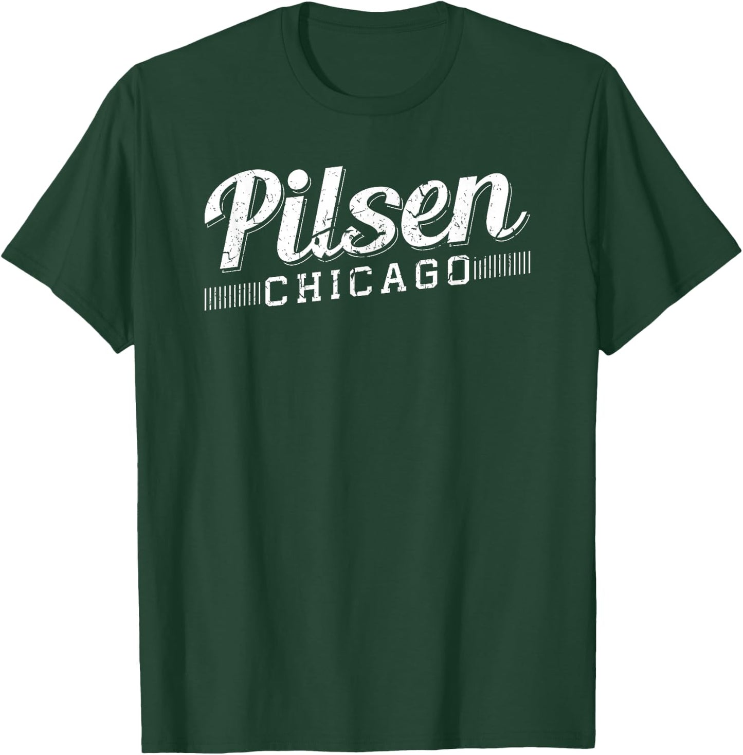 Pilsen Chicago Neighborhood Mexican Pride Heritage History T-Shirt - T-Shirt | Forest