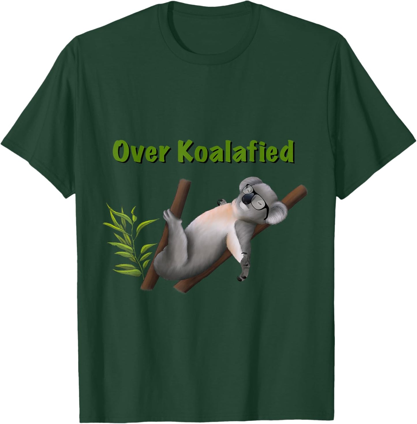 About Koalafied Koala Funny Animal T-Shirt - T-Shirt | Forest