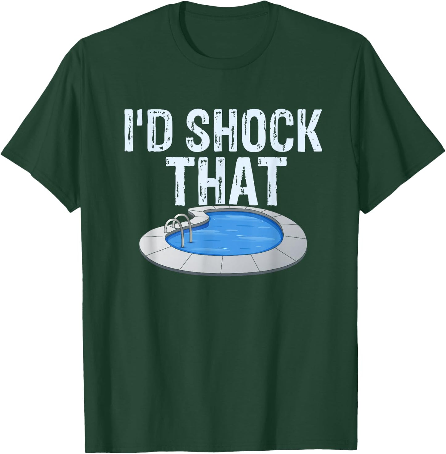 Pool Guy Design for Swimming Pool Boy and Pool Cleaner T-Shirt - T-Shirt | Forest