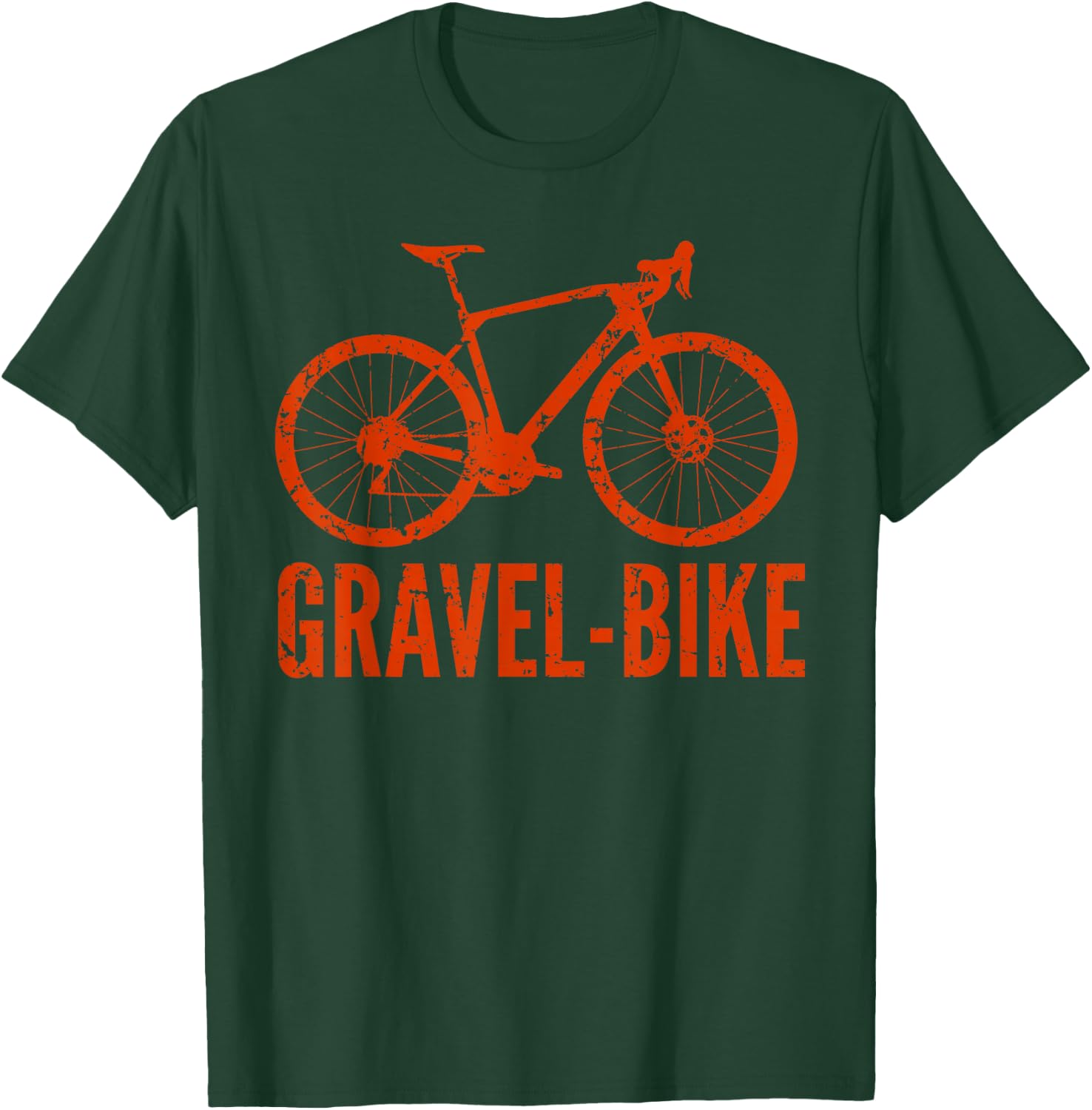 Gravel Bike Road Racing Bicycle Cyclocross T-Shirt - T-Shirt | Forest
