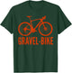 Gravel Bike Road Racing Bicycle Cyclocross T-Shirt - T-Shirt | Forest