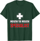 Mouth To Mouth Specialist Lifeguards Seashore Marine Police T-Shirt - T-Shirt | Forest