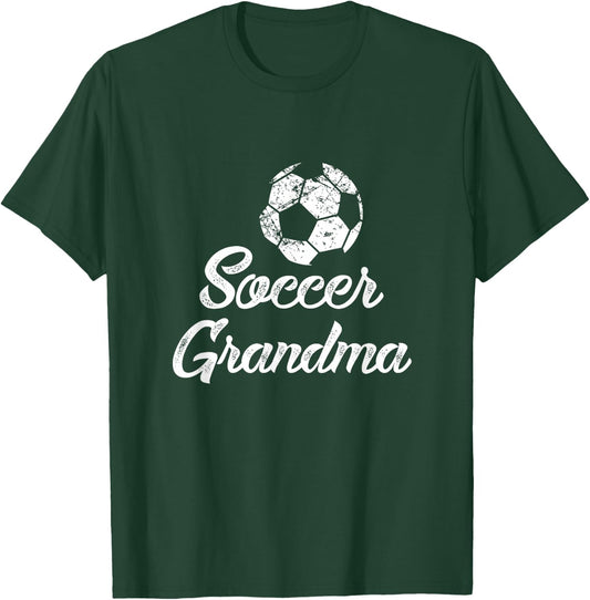 Soccer Grandma Cute Funny Player Fan Gift Matching T-Shirt - T-Shirt | Forest