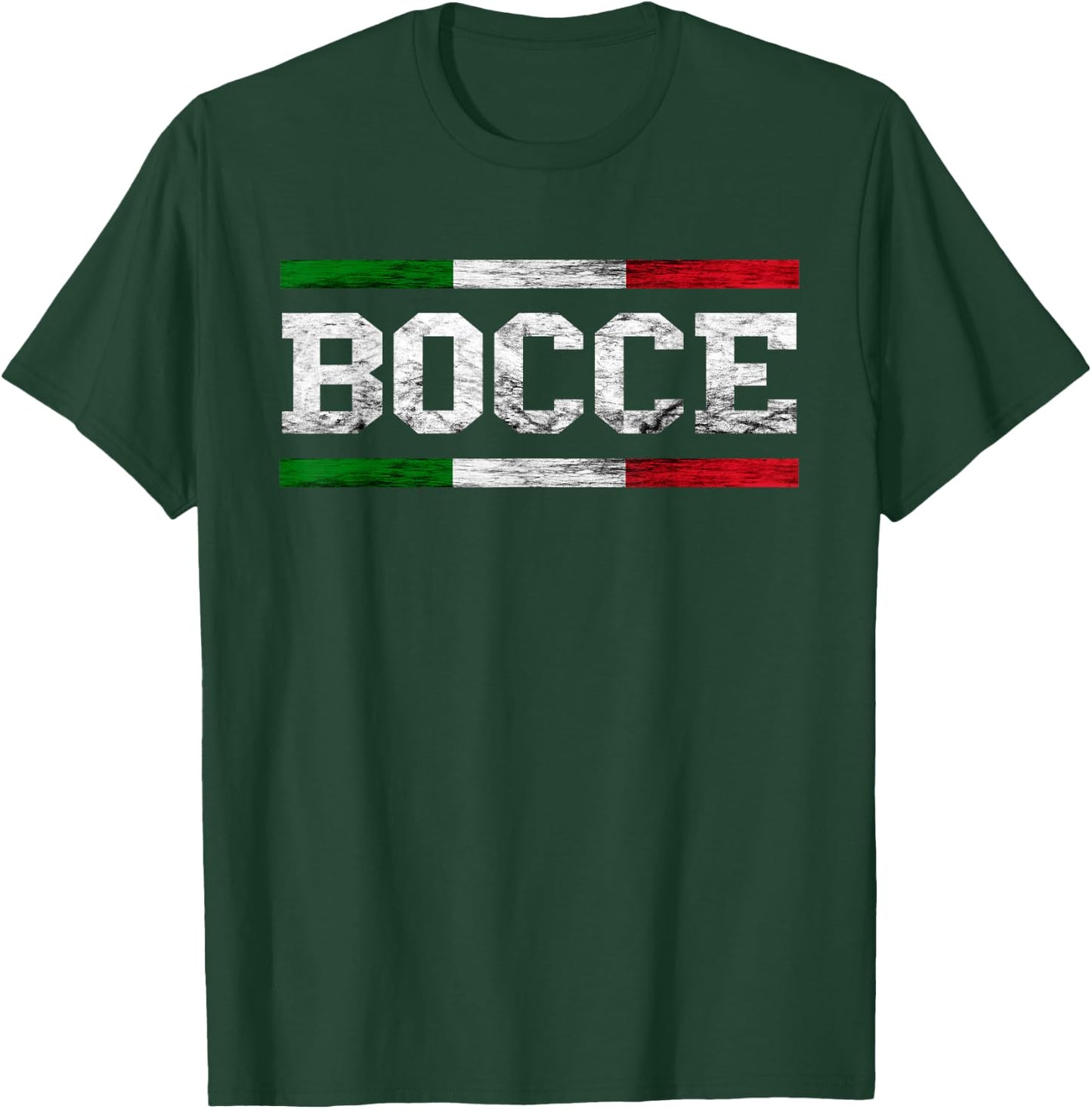 Bocce Ball Game Boule Boccia Italy Sport Italian Bocce T-Shirt - T-Shirt | Forest