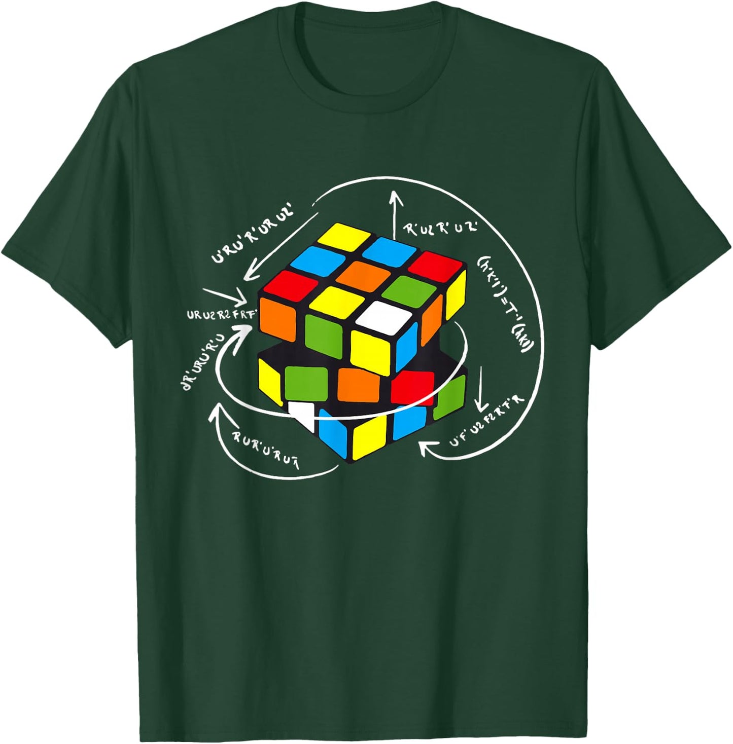Funny Puzzle Cube Speed Cubing Computer Science T-Shirt - T-Shirt | Forest