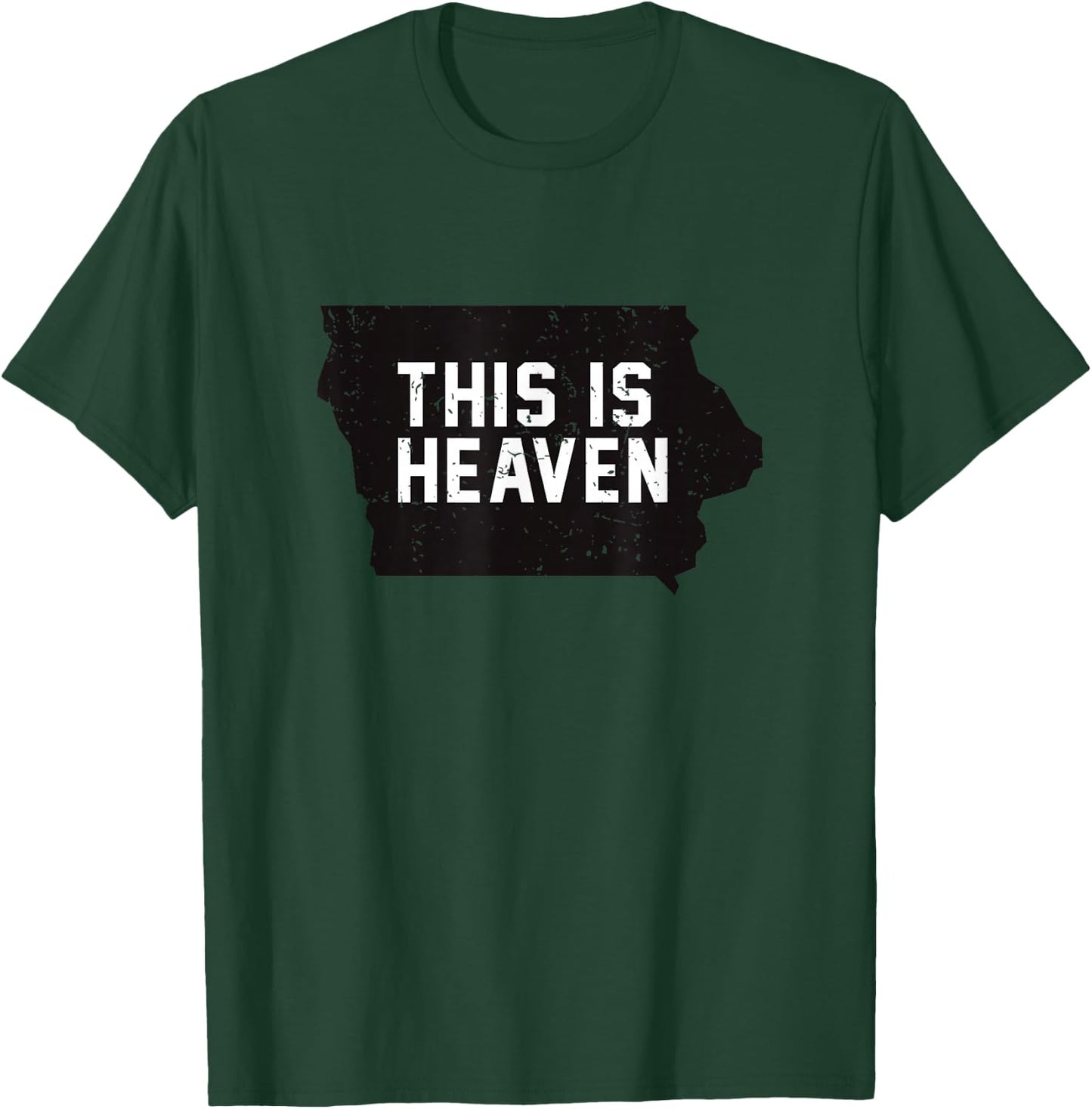 This is Heaven Iowa State Field Baseball Inspired T-Shirt - T-Shirt | Forest