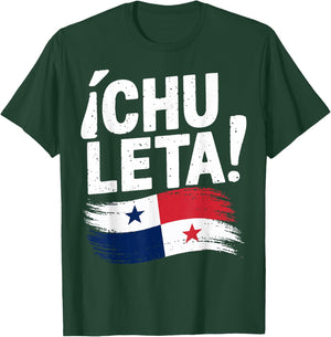 Funny Panamanian Slang Panama Flag Roots Citizen T-Shirt - T-Shirt | Forest