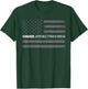 Juvenile Probation Vintage Distressed USA American Flag T-Shirt - T-Shirt | Forest