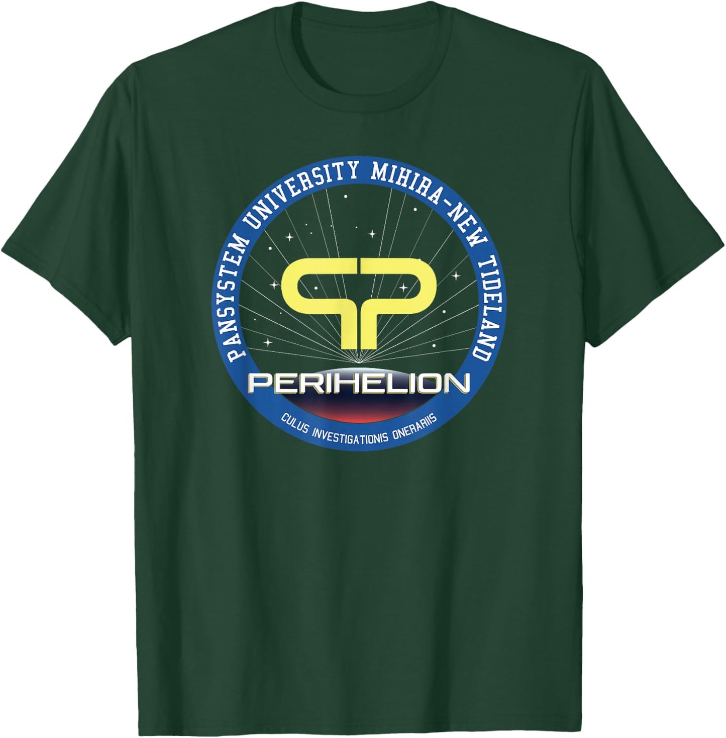 Perihelion Crew Patch T-Shirt - T-Shirt | Forest