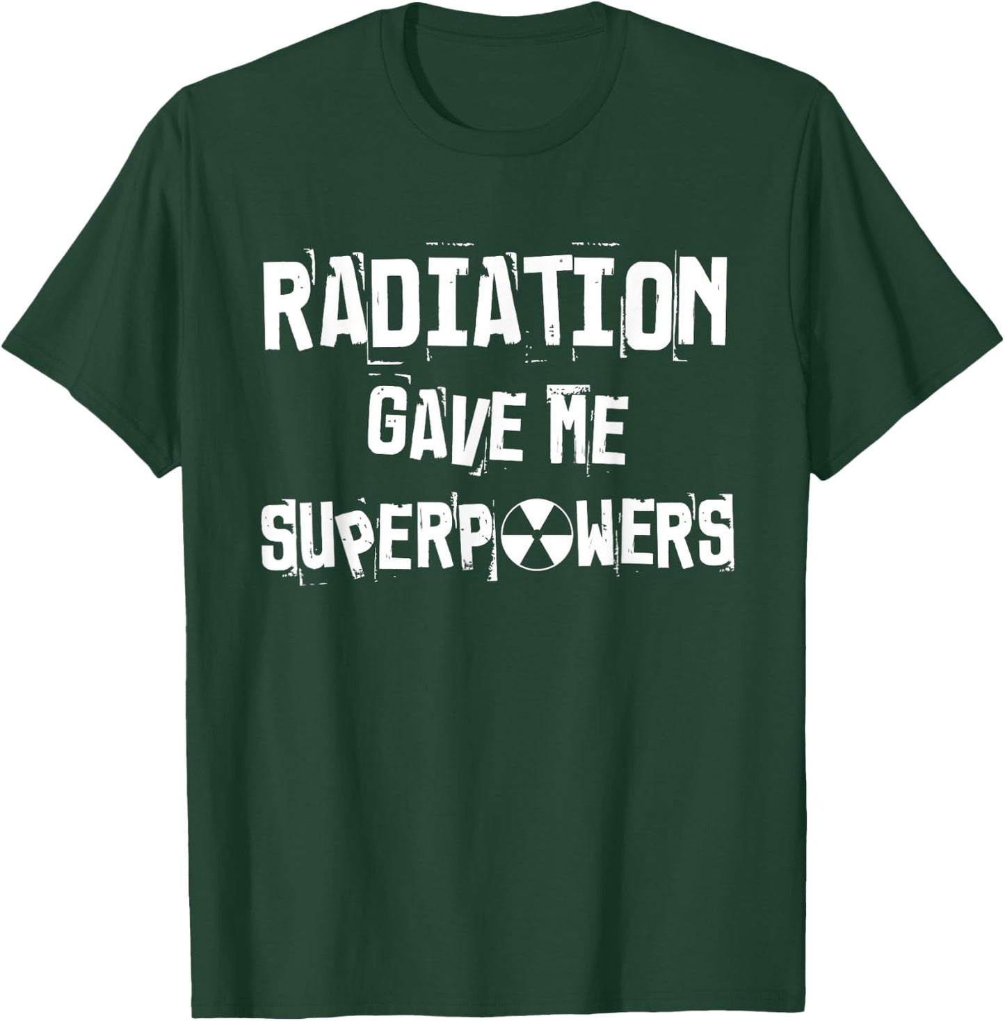 Chemo Treatment Cancer Patient Funny Radiation Superpowers T-Shirt - T-Shirt | Forest