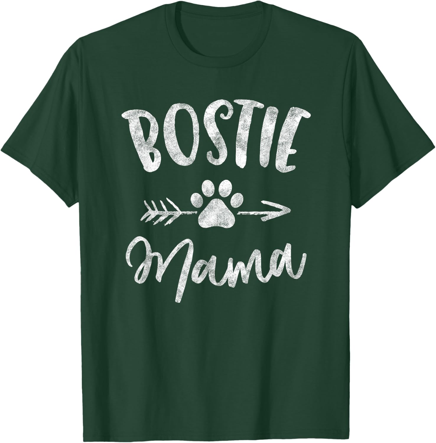 Bostie Mama Shirt Boston Terrier Lover Gifts Dog Mom T-Shirt - T-Shirt | Forest