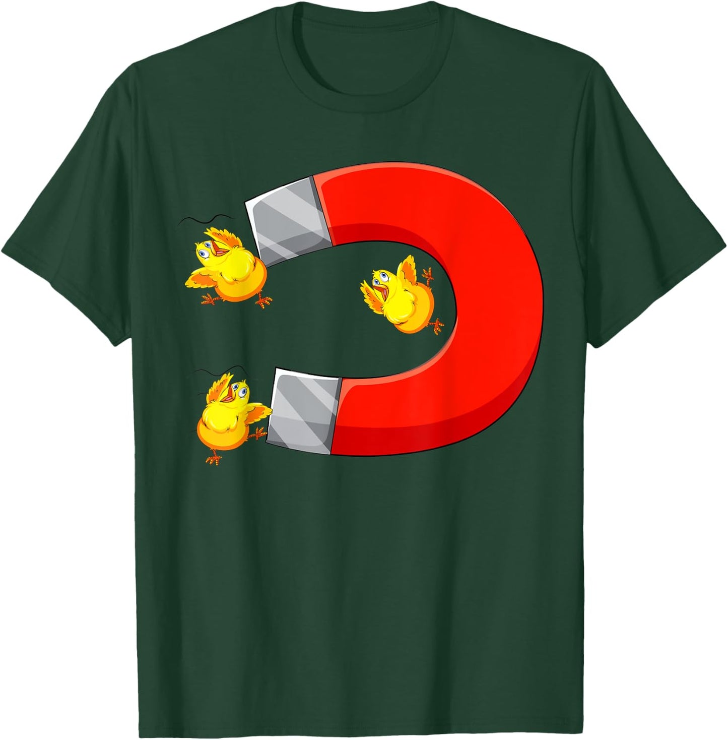 Funny Chicks Magnet DIY Halloween Office Party Costume T-Shirt - T-Shirt | Forest