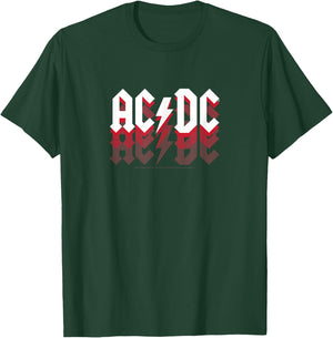 ACDC - Logo Fade T-Shirt - T-Shirt | Forest