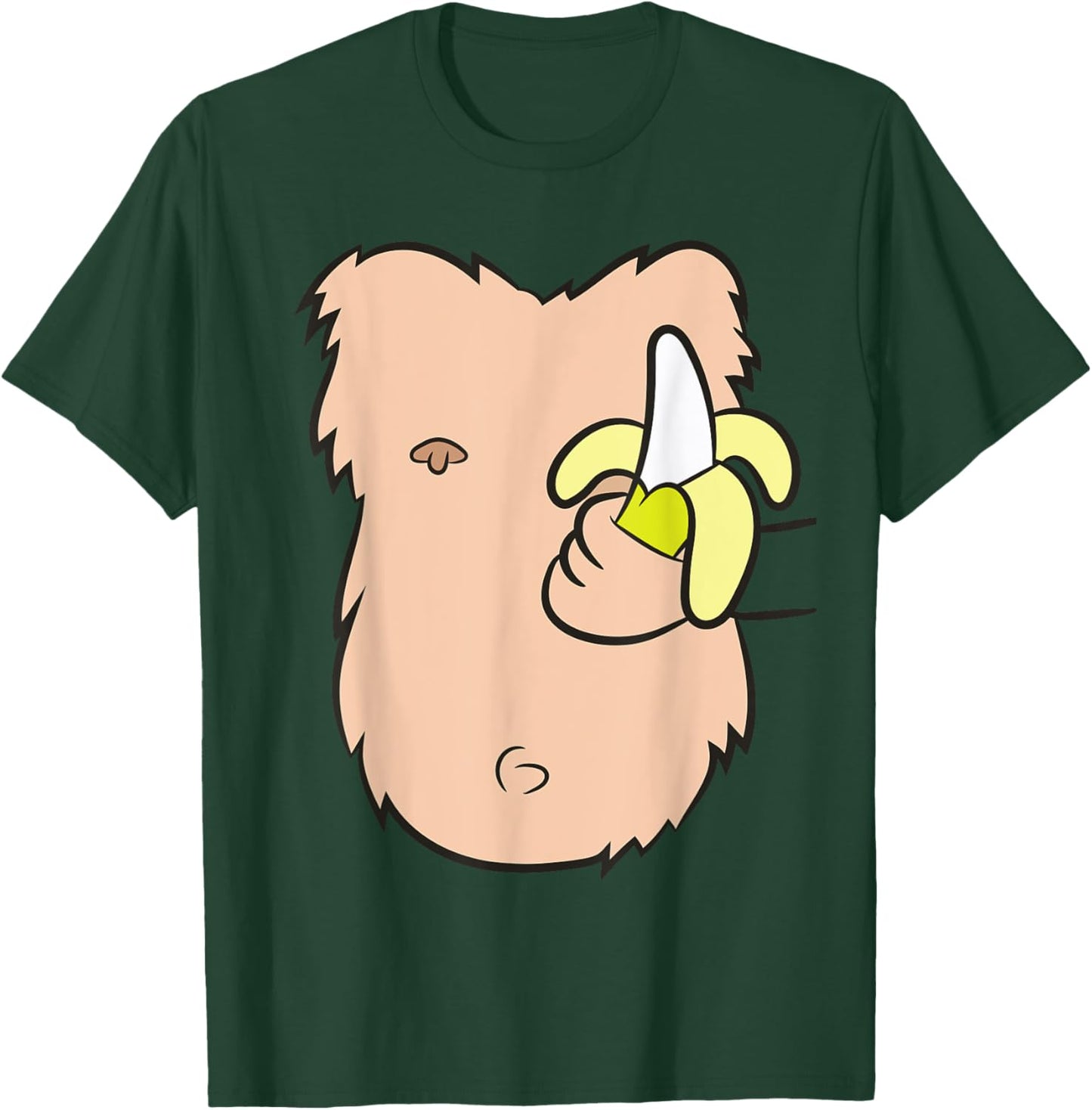 Monkey Costume Ape Gorilla Costume Monkey T-Shirt - T-Shirt | Forest