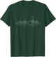 Nature Frequency | Sound Technician | Music Audio Engineer T-Shirt - T-Shirt | Forest