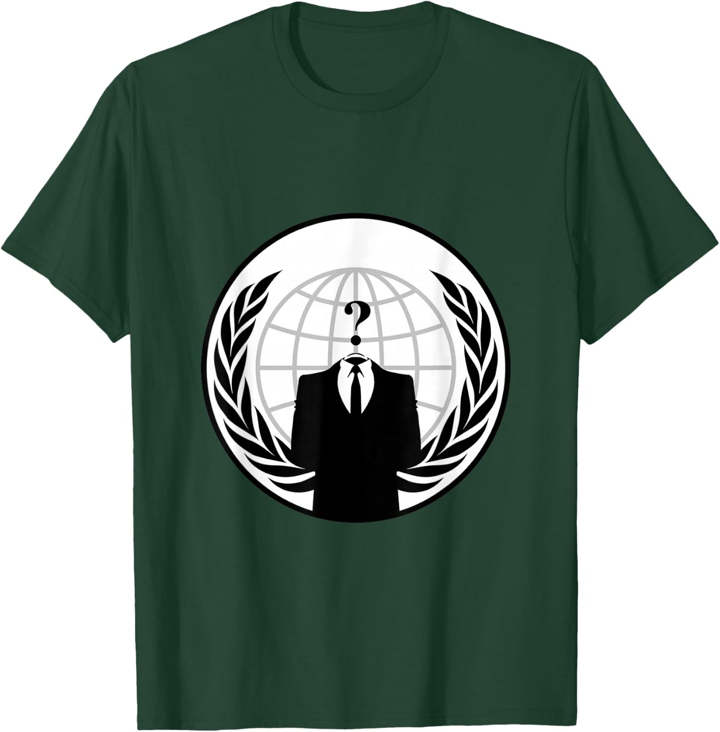 Anonymous Logo - We Are Anonymous T-Shirt - T-Shirt | Forest