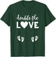 Valentines Day Twin Pregnancy Announcement Shirt Valentine T-Shirt - T-Shirt | Forest