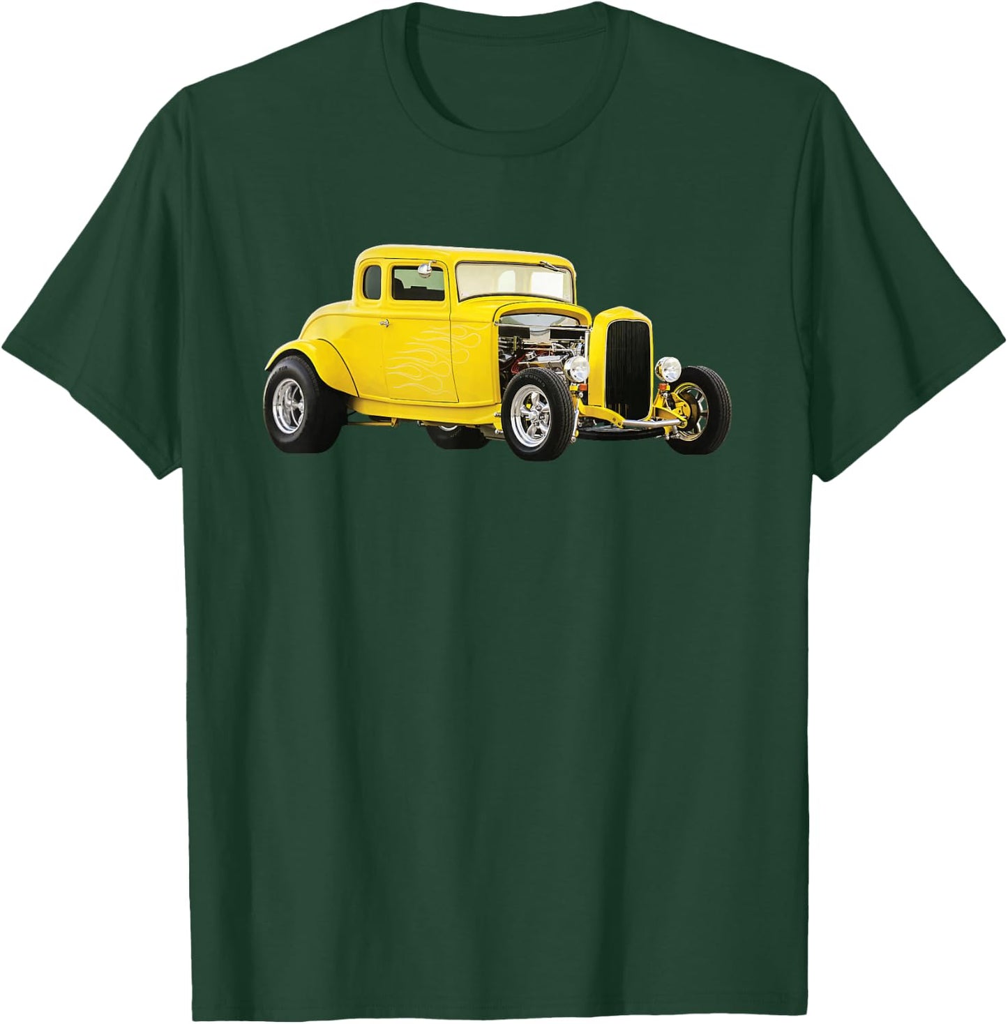 Hot Rod Car Retro Vintage Race Hotrod Classic Racer 1930 T-Shirt - T-Shirt | Forest
