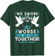 Prostate Cancer Awareness Spouse Husband Wife Support T-Shirt - T-Shirt | Forest
