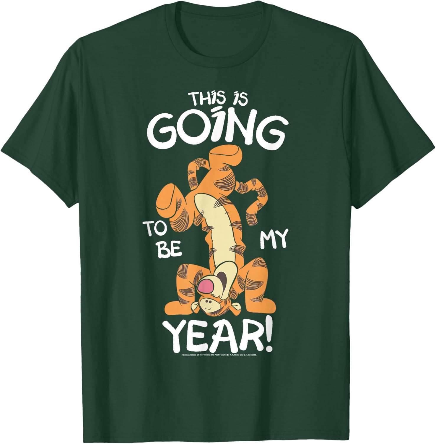 Disney Mickey and Friends Lunar New Year The Year of Tigger T-Shirt - T-Shirt | Forest