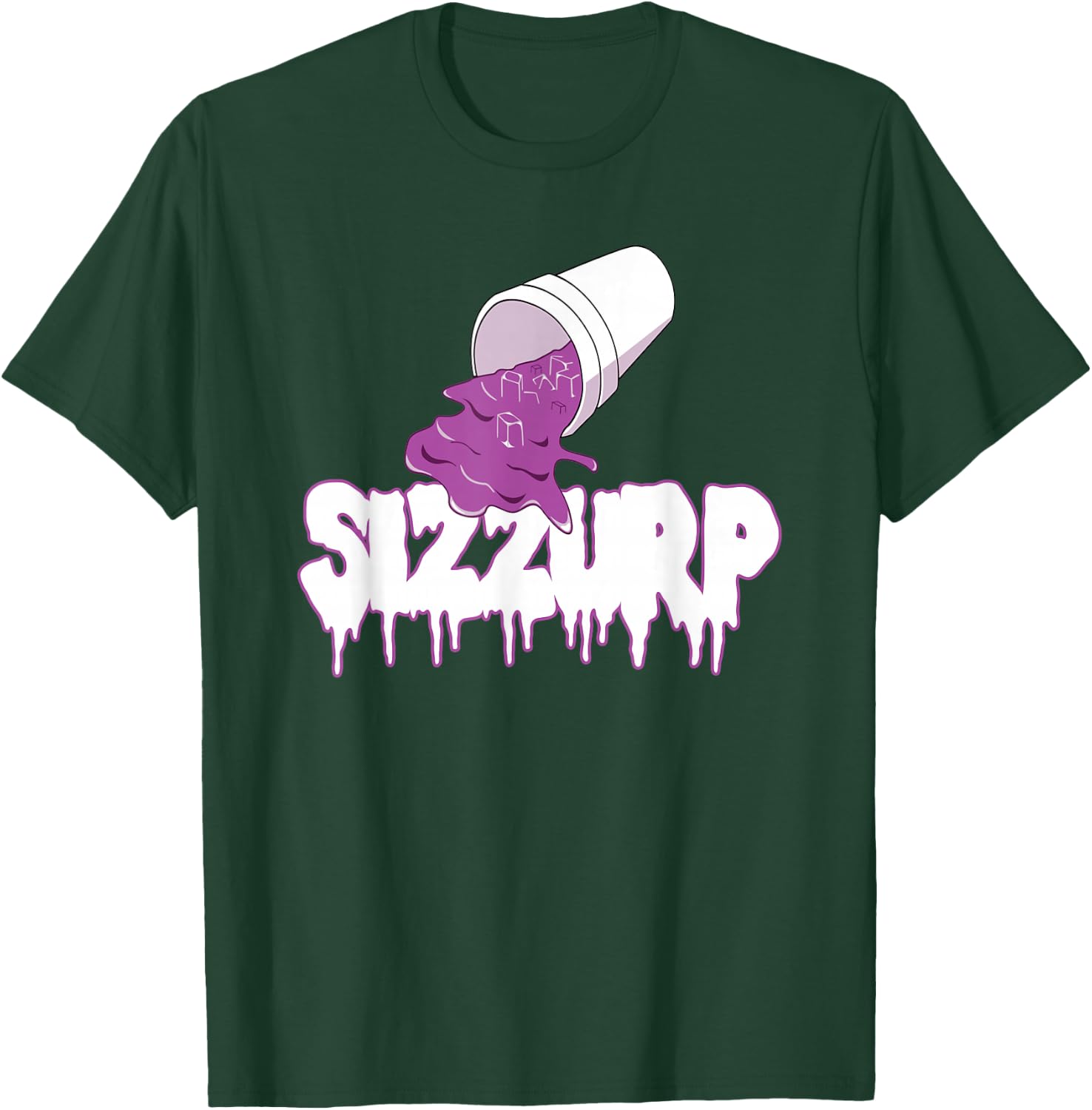 Sizzurp Lean Purple Drank T-Shirt - T-Shirt | Forest