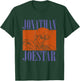 JoJo Part 1 Phantom Blood Jonathan Joestar Orange Stencil T-Shirt - T-Shirt | Forest