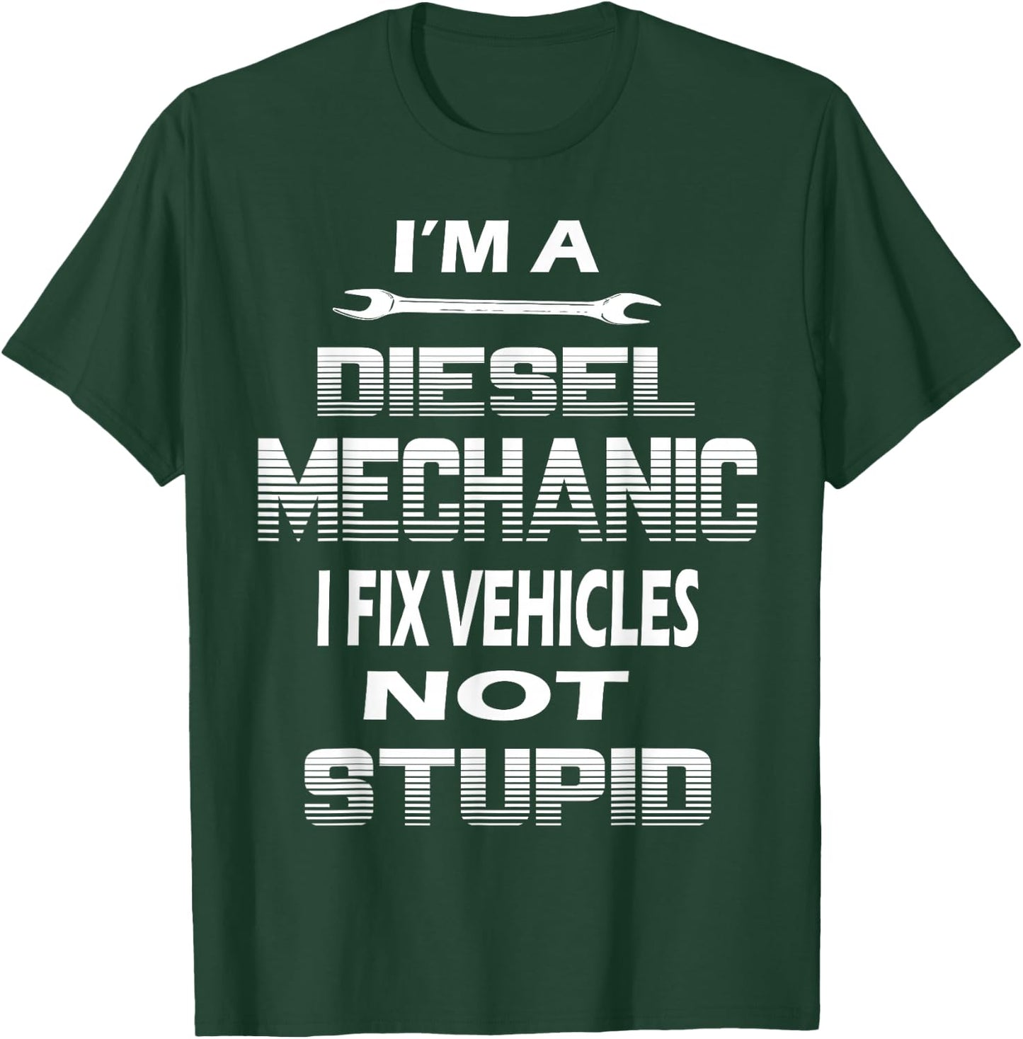Diesel Mechanics Uniform T Shirt Diesel Tech Shirt T-Shirt - T-Shirt | Forest