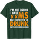 I'm Not Drunk funny MS Multiple Sclerosis Awareness-saying T-Shirt - T-Shirt | Forest