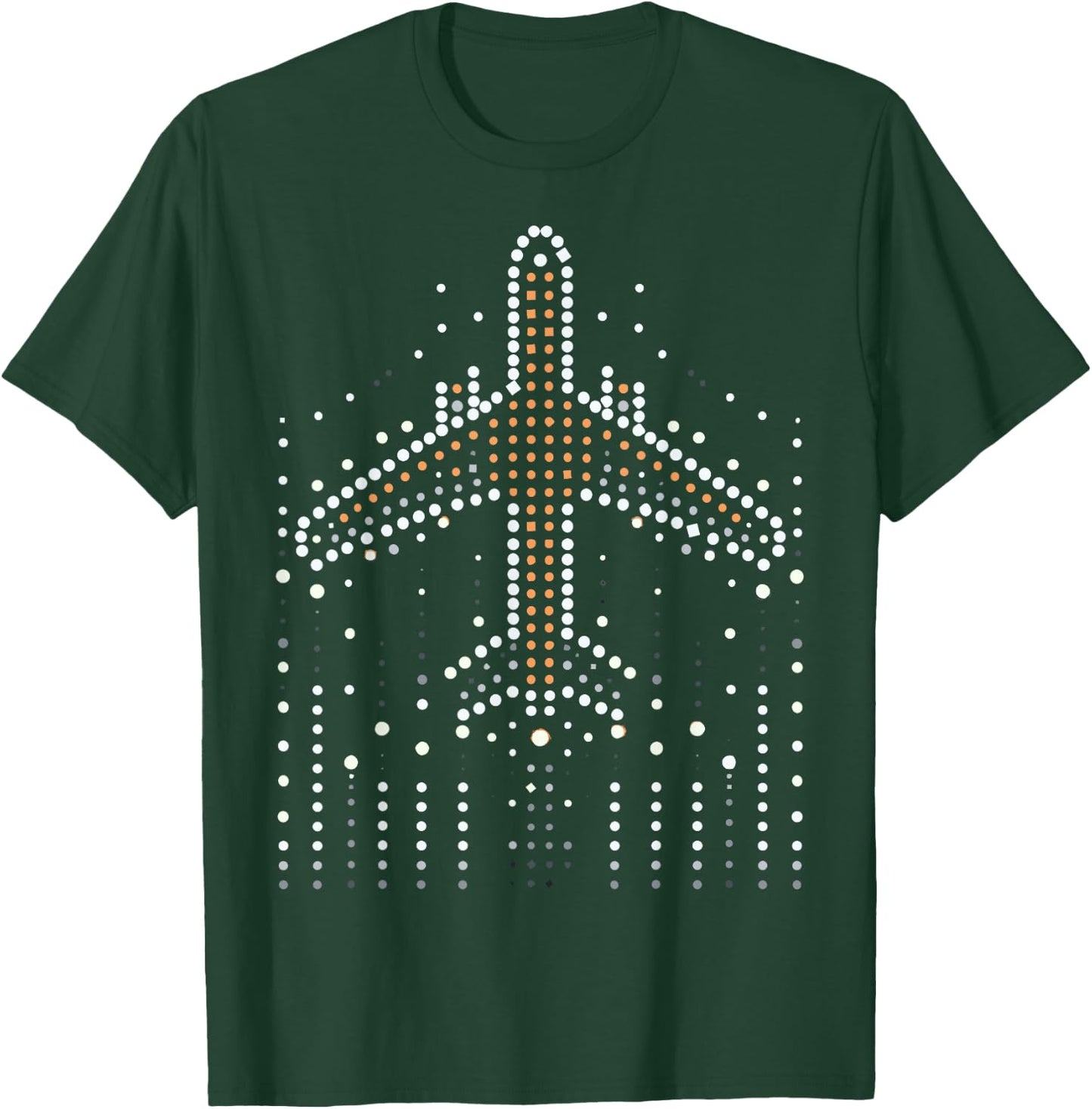 Aviator Flight Aviation Airplane Pilot T-Shirt - T-Shirt | Forest