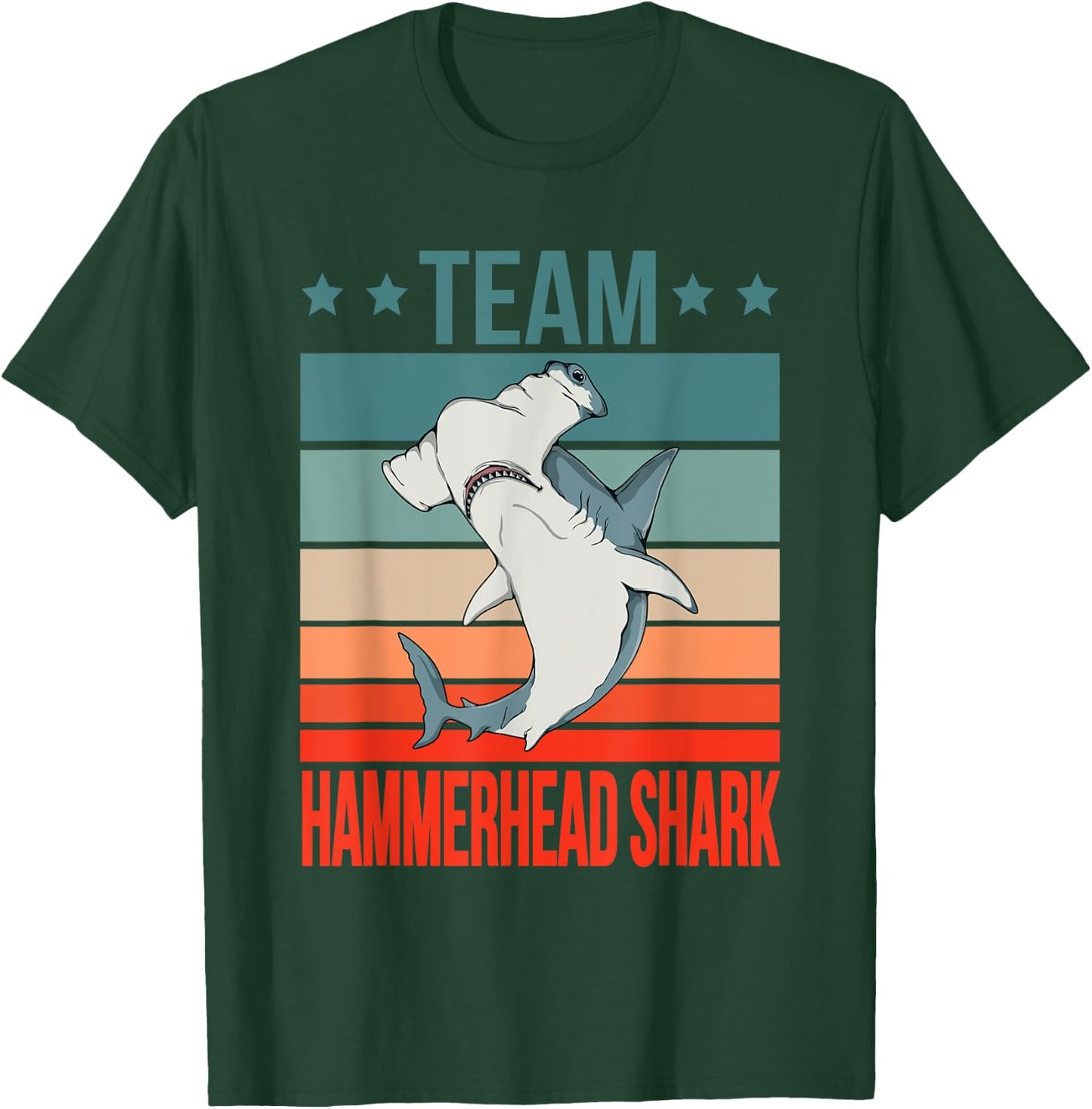 Team Hammerhead Shark Quote Hammer Fish Hammerhead Shark T-Shirt - T-Shirt | Forest
