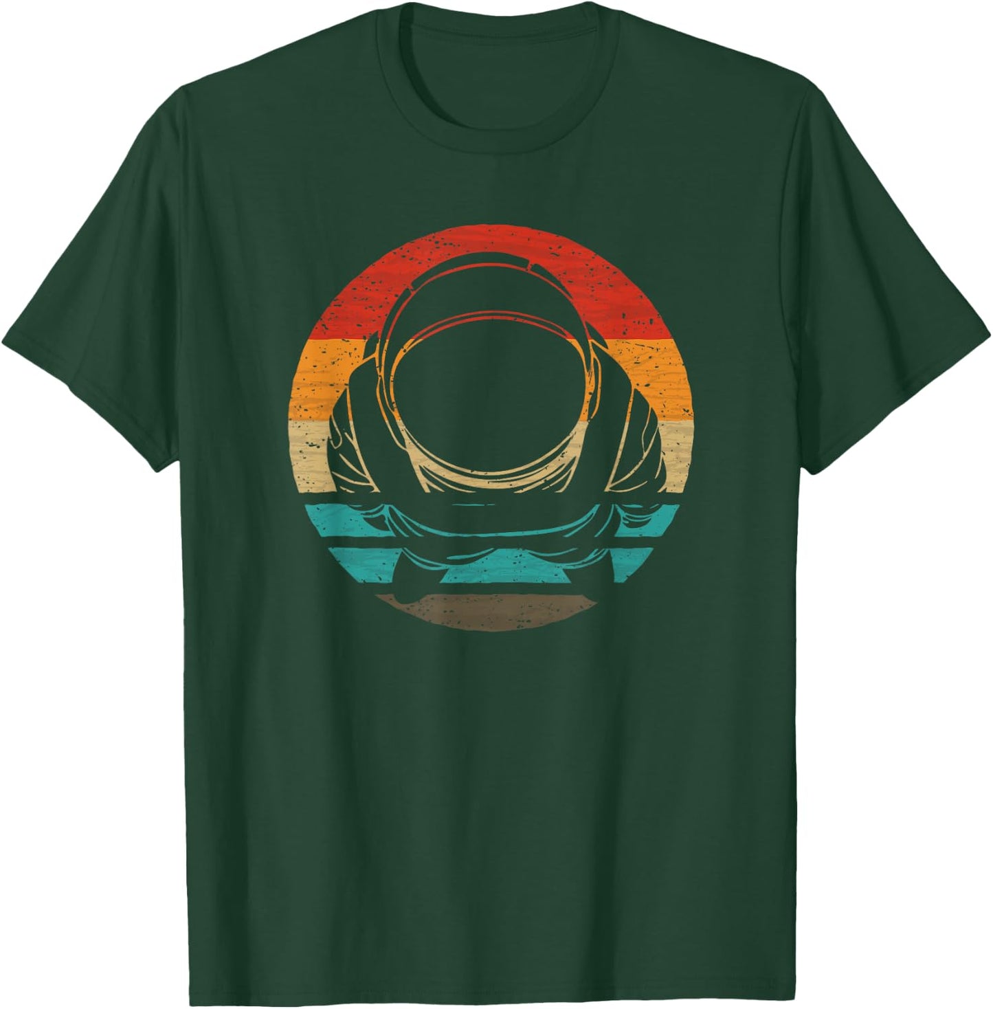 Space Astronaut Retro Style Vintage T-Shirt - T-Shirt | Forest