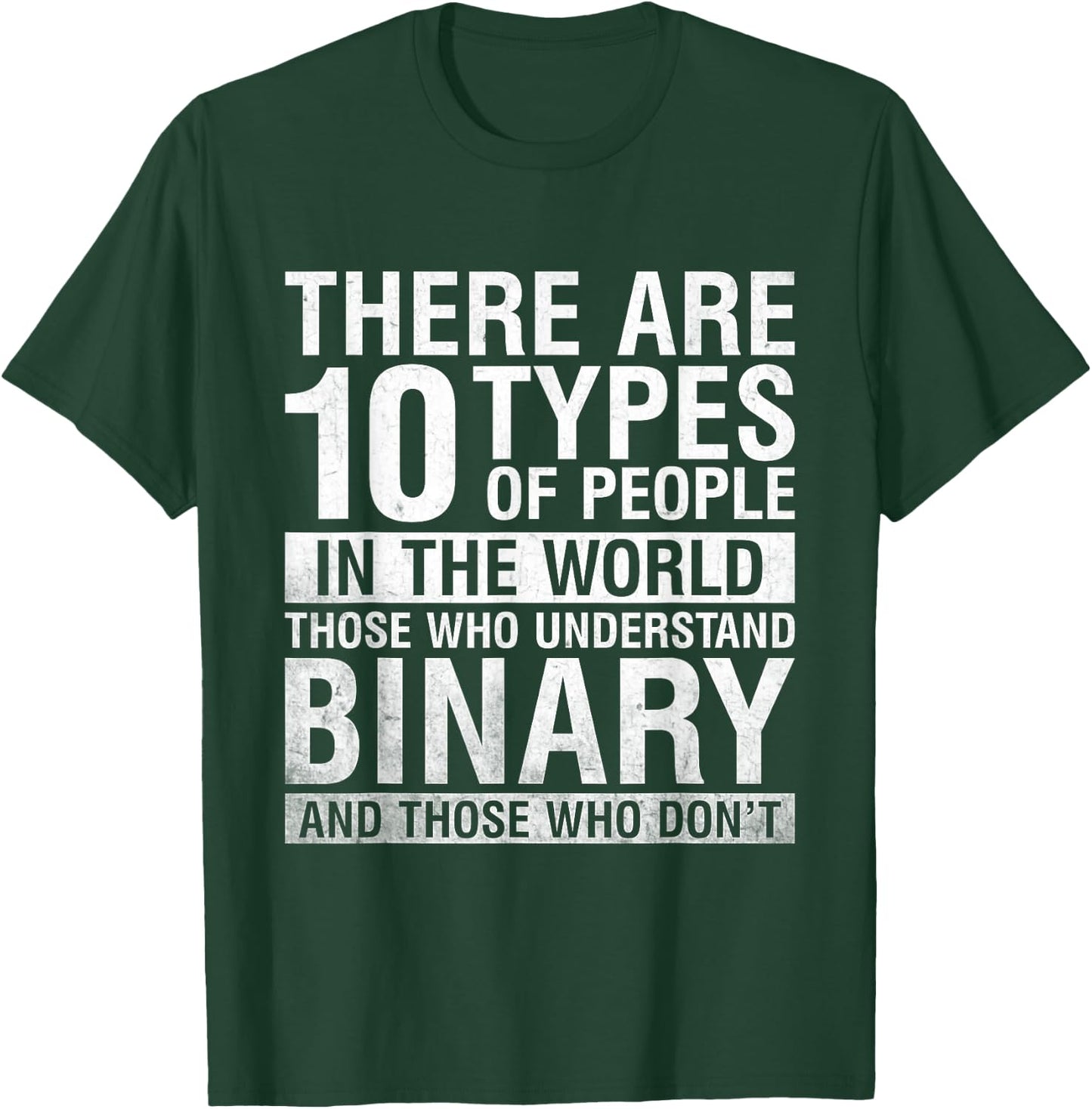 Funny informative binary code computer programmer T-Shirt - T-Shirt | Forest