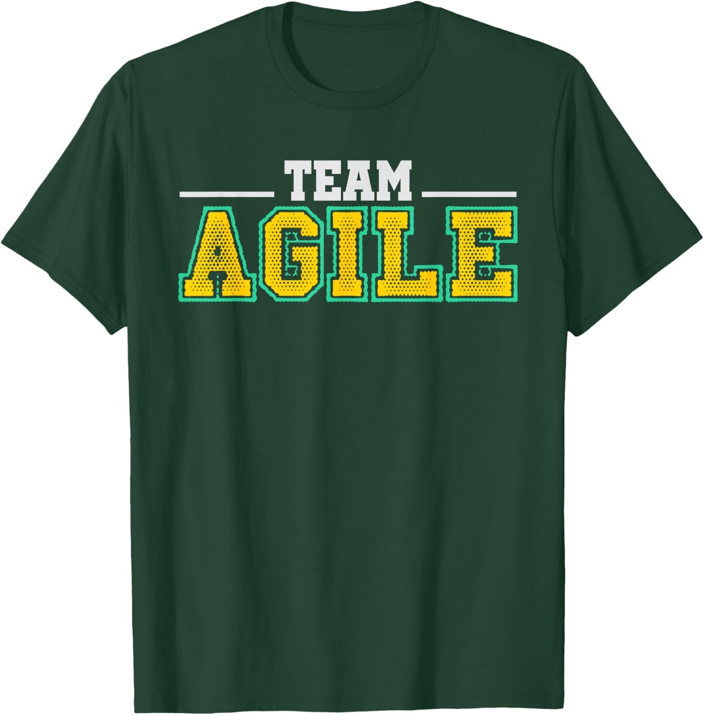 Agile Team Members Scrum Project Management Funny Gift Shirt T-Shirt - T-Shirt | Forest