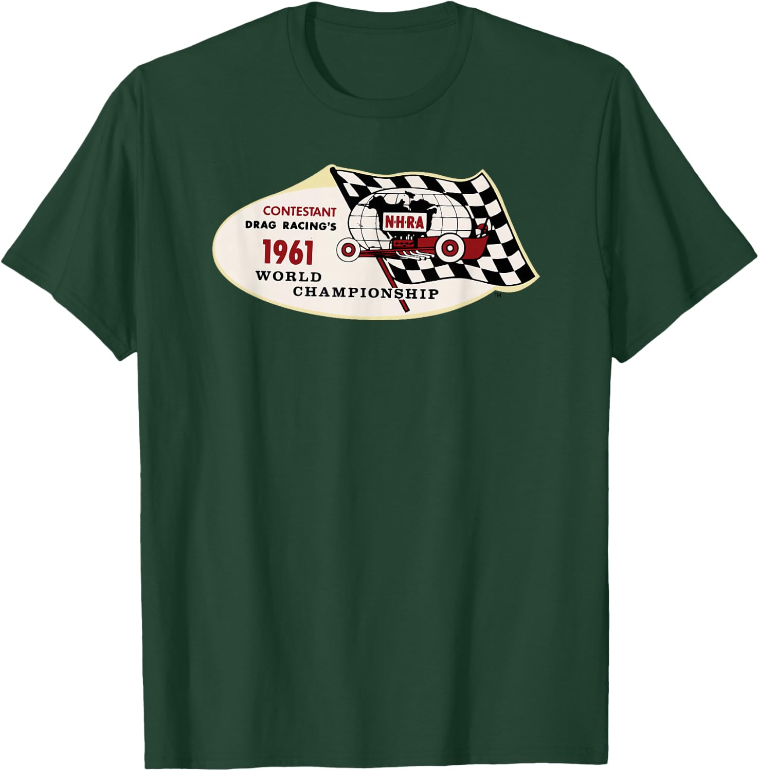 NHRA 1961 World Championship T-Shirt - T-Shirt | Forest