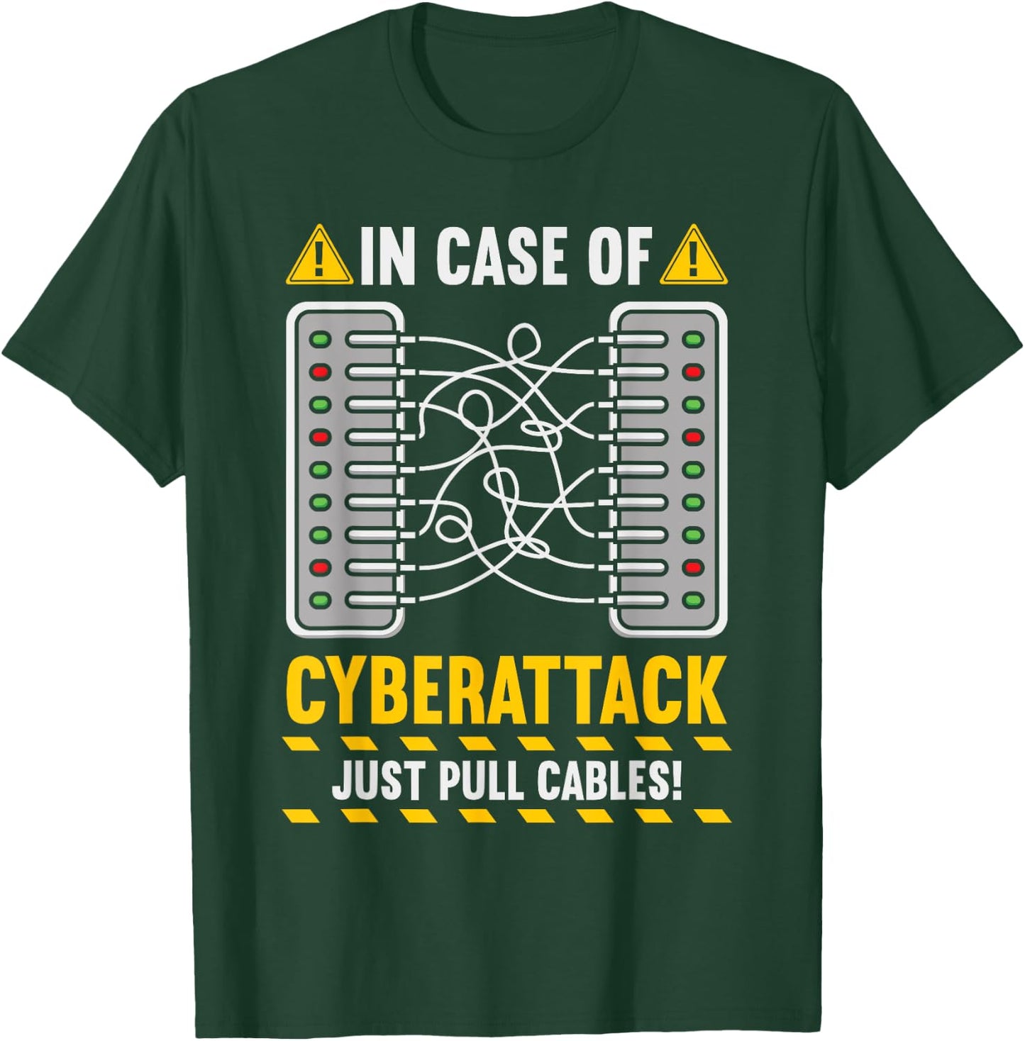 Funny Cybersecurity Computer T-Shirt - T-Shirt | Forest