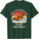 Vintage Retro Save The Monarchs Plant Milkweed Butterfly T-Shirt - T-Shirt | Forest