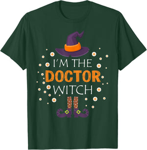 I'm The Doctor Witch Matching family group halloween T-Shirt - T-Shirt | Forest
