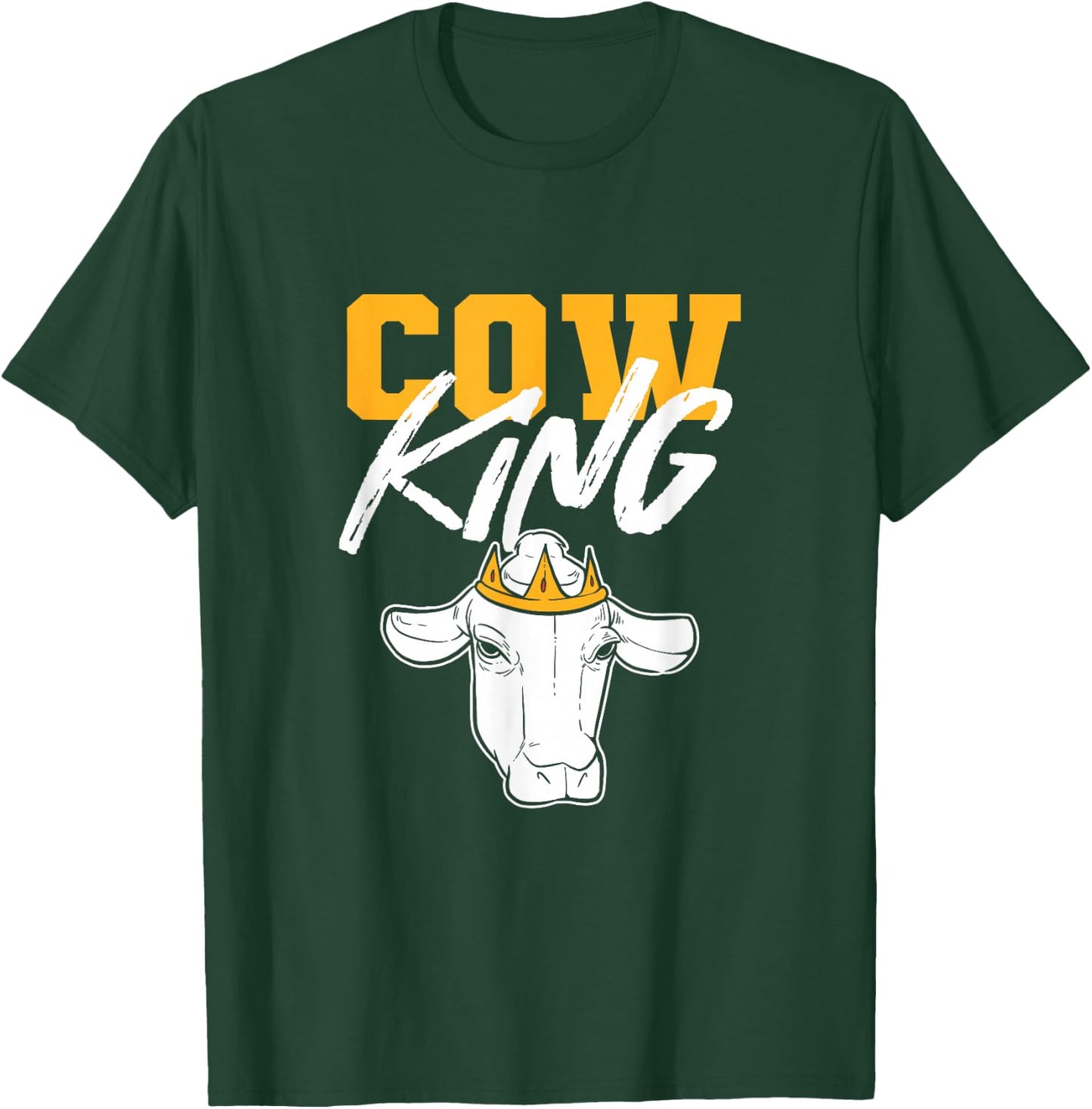 Cow King Cowman T-Shirt - T-Shirt | Forest